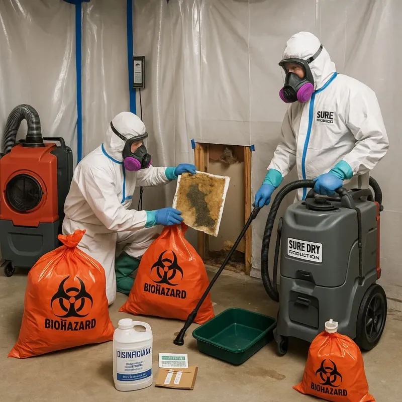 Contaminated Water Handling Protocols process in Bellport, NY