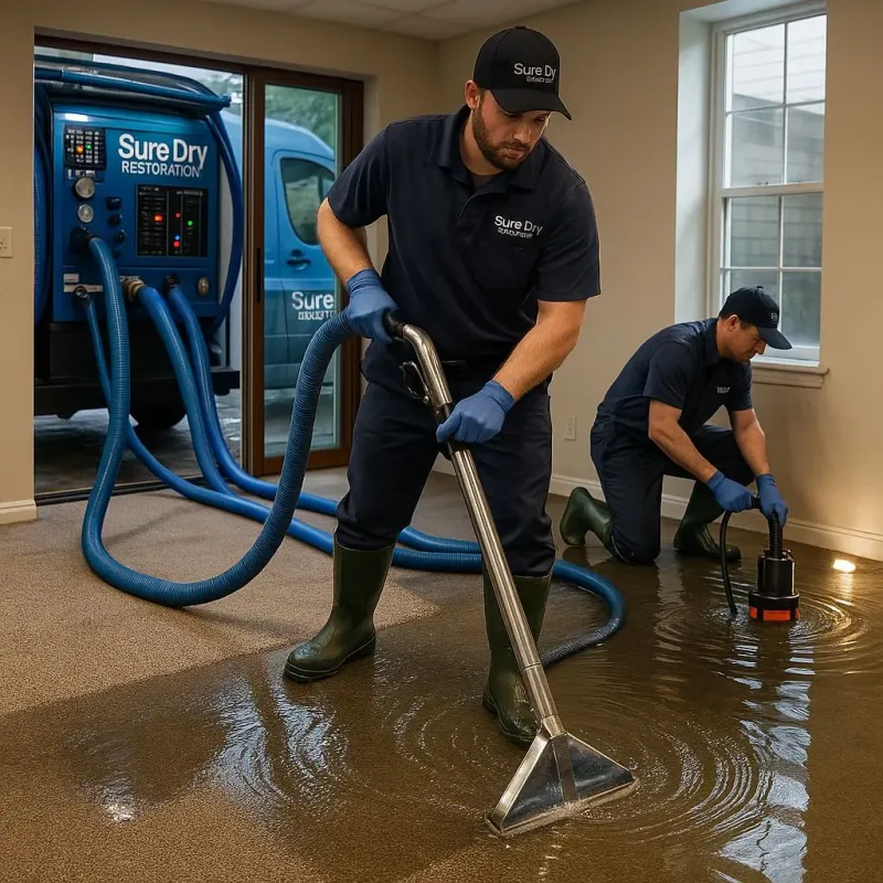 Water Extraction and Removal process in Bellport, NY